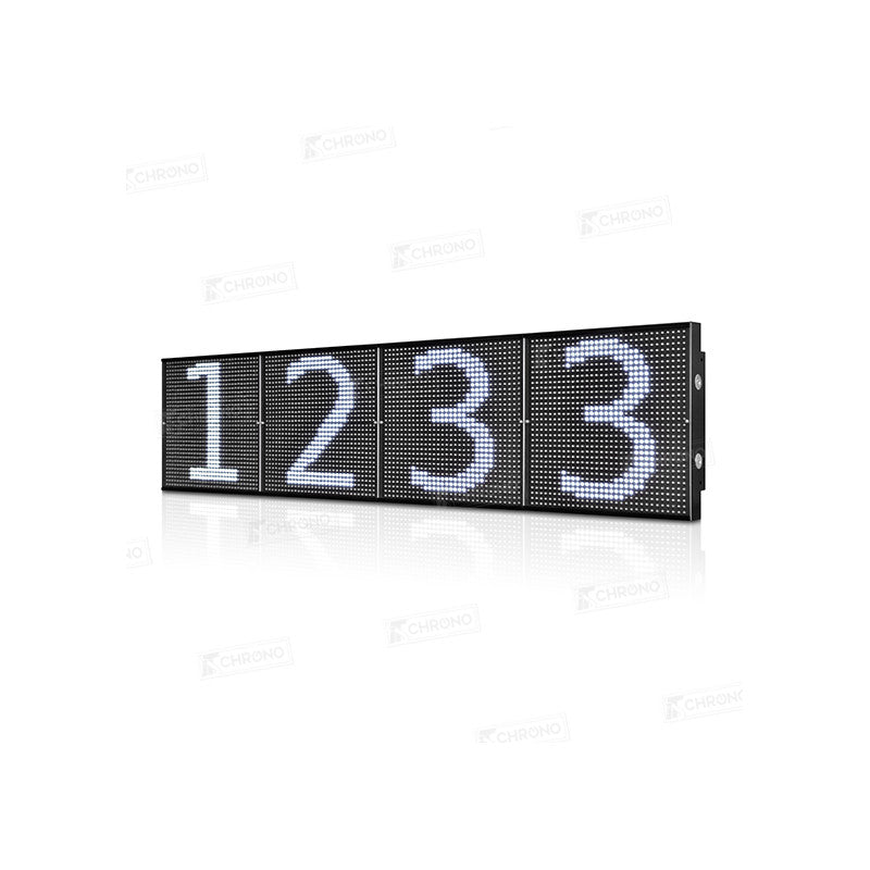 PACK | 1 ligne d’affichage 4 Modulos Noir et Blanc