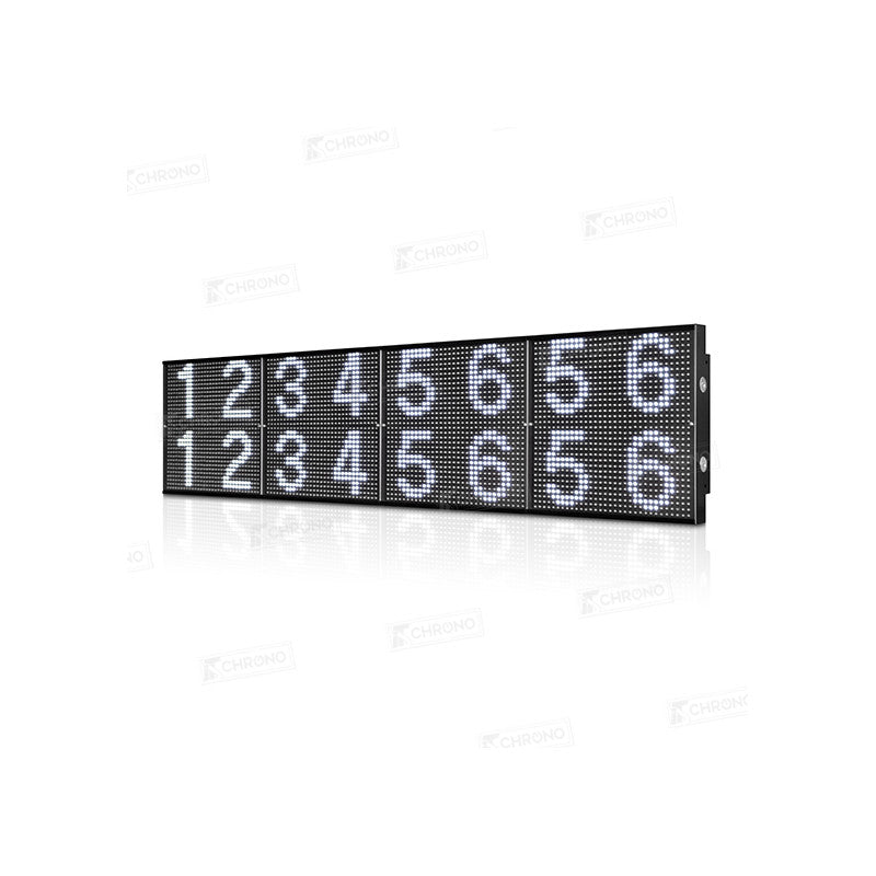 PACK | 1 ligne d’affichage 4 Modulos Noir et Blanc