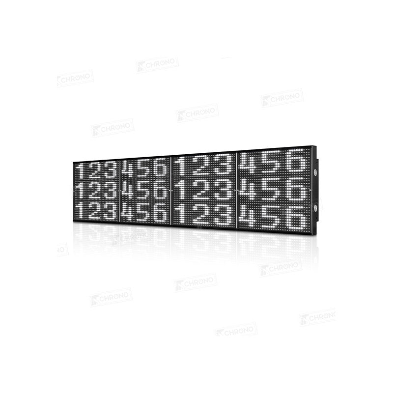 PACK | 1 ligne d’affichage 4 Modulos Noir et Blanc