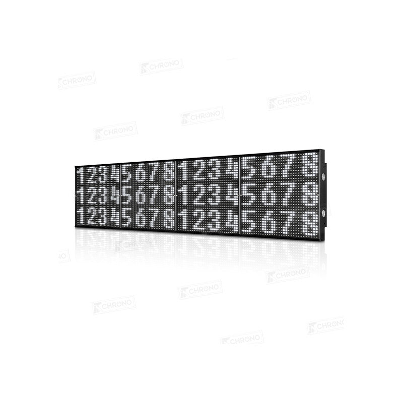 PACK | 1 ligne d’affichage 4 Modulos Noir et Blanc