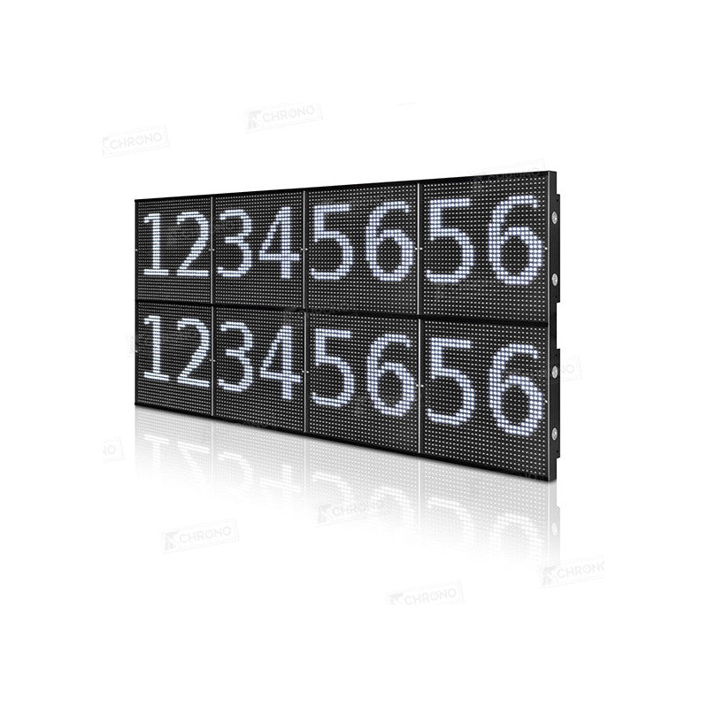PACK | 2 lignes affichage 4 Modulos Noir et Blanc